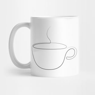 coffee mug or tea cup - abstract line art Mug